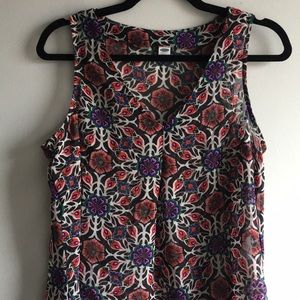 Patterned Old Navy Tank Top Blouse